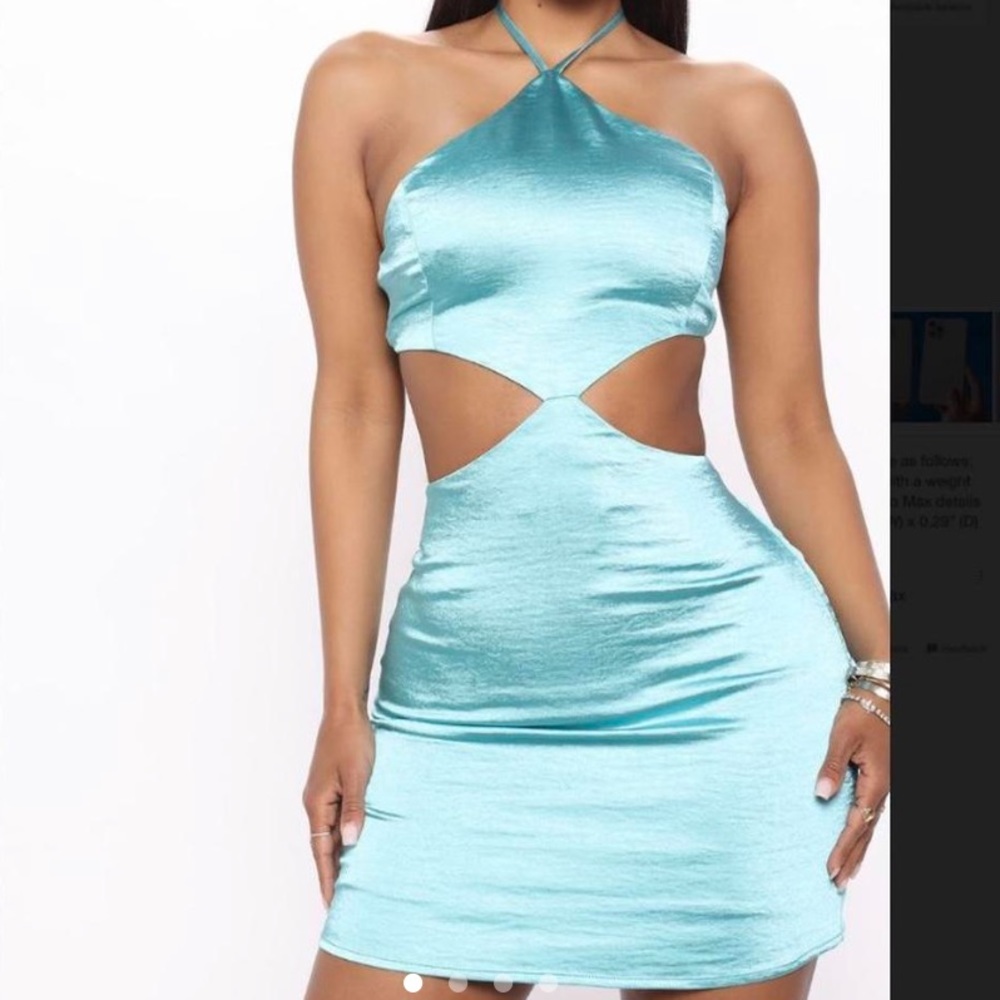 NWT SATIN DRESS 💧🦋